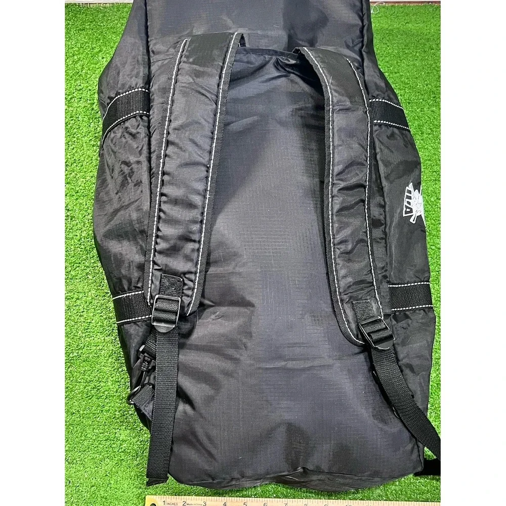 NRA Duffle Bag XL Backpack Combo Black Water Resistant Hiking Rucksack